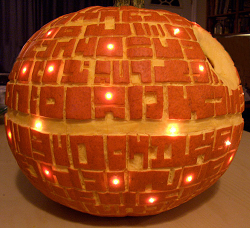 Death Star Pumpkin