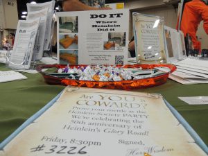 Heinlein Society table at LoneStarCon Heinlein Society table at LoneStarCon