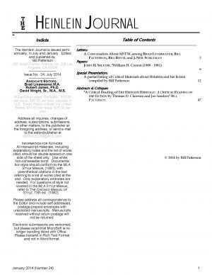 Issue No. 24 July 2014 - issued September 2019 - 36 pages